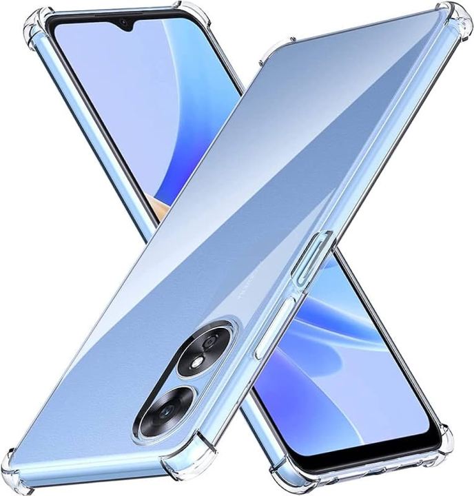 For Oppo A58 5G / Oppo A78 5G Premium Silicone Case Crystal Clear Soft TPU Ultra-Thin Transparent Flexible Protective Mobile Phone Back Cover