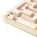 Wooden Labyrinth Board Game Traditional Game Montessori Wooden Toy Marble Maze for Kids Boys Girls Adults Children Teens. 