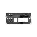 Dual 2.5inch Hard Drive Backplane NAS Chassis Adapter Plate Large 4D Power Supply Storage Server Backplane.
