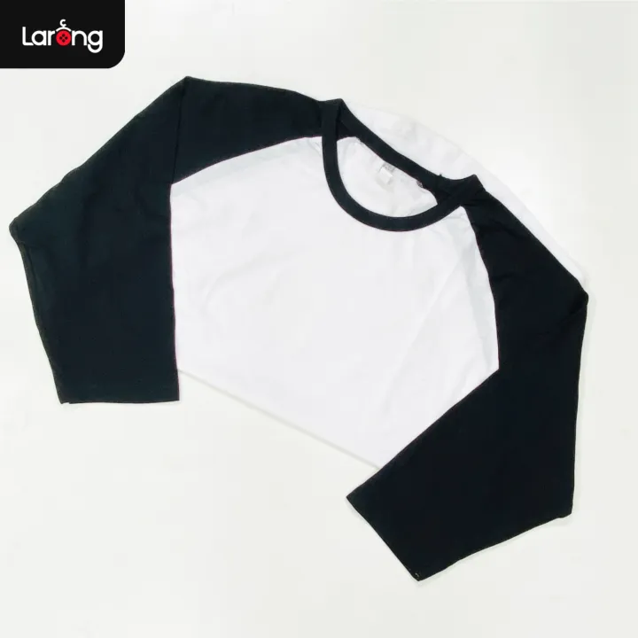 Women's%20Three-Quarter%20Raglan%20Sleeve%20Casual%20T-Shirt%20by%20Larong%20-%20Image%208