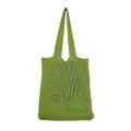 Polyester Fiber Shoulder Bag Eco Friendly Crochet Tote Shopper Handbag for Casual Women Shopping Travel. 