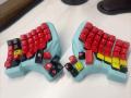 Dactyl Manuform Split Keyboard Kit Custom 4x6/5x6/6x7 2.4g Dongle Wireless Single-mode Hot Swap Split Mechanical Keyboard Kit. 