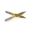 Carbide PCB Engraving Bits 3.175mm 0.1mm CNC Router Bit grinding sculpture Tool.