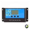 Digital Solar Charge Controller 10A 12V Battery for 20-200W Solar Panel. 