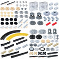 MOC Bricks Technical Accessories Bulk Multiple Sizes Gear Cross Axles Set Compatible All Brands Building Blocks Educational Toys KankongAgu. 