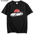 Men tshirt Mazda RX7 printed short leeve T shirts Harajuku Japanese car fans racing race tee shirt JDM automobile culture. 