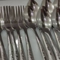 Fork And Table Spoon Set - 24 Pieces: A Complete Set For Your Dining Needs - Premium Quality Stainless Steel For Long-Lasting Use. 