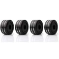8Pcs 40X20Mm Aluminum HiFi AMP Speaker Isolation Stand Turntable DAC Feet Pad. 