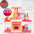 Children Kitchen Pretend Play Toys for Cooking Food. 