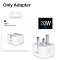 For 20W USB.C Power Adapter FOR iphone 13/12/11/X - Three pin ( Only Adapter ).