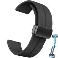 Magnetic Silicone strap For 20 mm 22 mm watch Belt silicon straps শুধু ঘড়ির বেল্ট ঘড়ি না. 