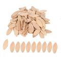 100Pcs No.20# Assorted Wood Biscuits for Tenon Machine Woodworking Biscuit Jointer.