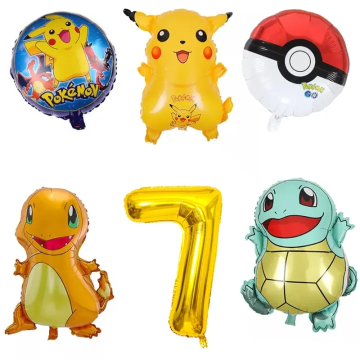 1Set%20Pokemon%20Theme%20Balloons%20Party%20Supplies%20Squirtle%20Pikachu%20Birthday%20Banner%20Cake%20Topper%20Baby%20Shower%20Globos%20Kid%20Party%20Event%20Decor%20-%20Image%202