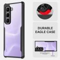 For Infinix Hot 50 Edge-Reinforced Shockproof Cushion Back Clear Hybrid Transparent Hard Cover Casing-EFH.