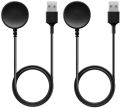 Charger Samsung Galaxy Watch Active 1 2 3 4 40mm 41mm 42mm 44mm 45mm 46mm Classic Charging USB Cable.