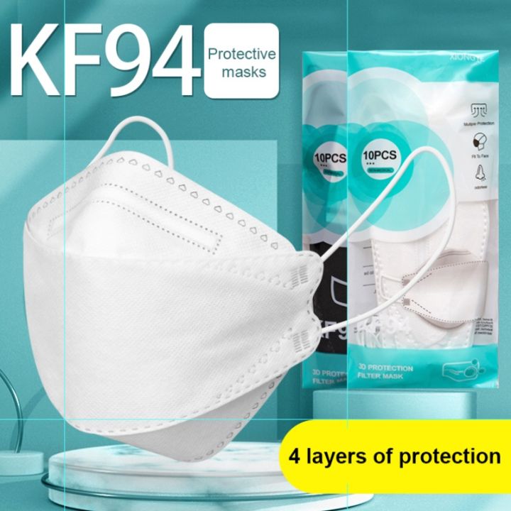 50PCS%20KF94%20mask%204-layer%20non-woven%20protective%20filter%203D%20Korean%20-%20Image%204
