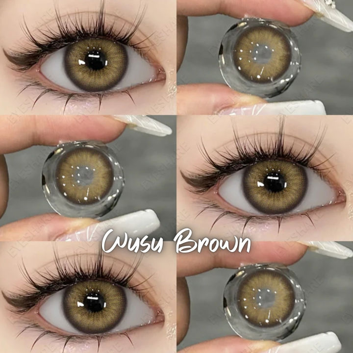 New%20Wusu%20Brown%20Color%20contact%20lens%20with%20regular%20kit%20box%20for%20men%20&%20women.%201%20pair%20Eyeshare%20Color%20contact%20lens%20for%20eye%20makeup%20and%20Cosmetics.%20Wusu%20Series%20Color%20Contact%20Lens.%20#Wusu%20-%20Image%203