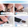 ARELENE Bed Sheet Holder Straps,Adjustable Elastic Bed Sheet Straps,Crisscross Bed Sheet Fasteners Suspenders,Sheet Stays Clip B.