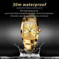 Olevs 7006 model ladies watch luxury fashion exclusive design ceramic strap waterproof imported quartz movement wrist-watche for women with box. 