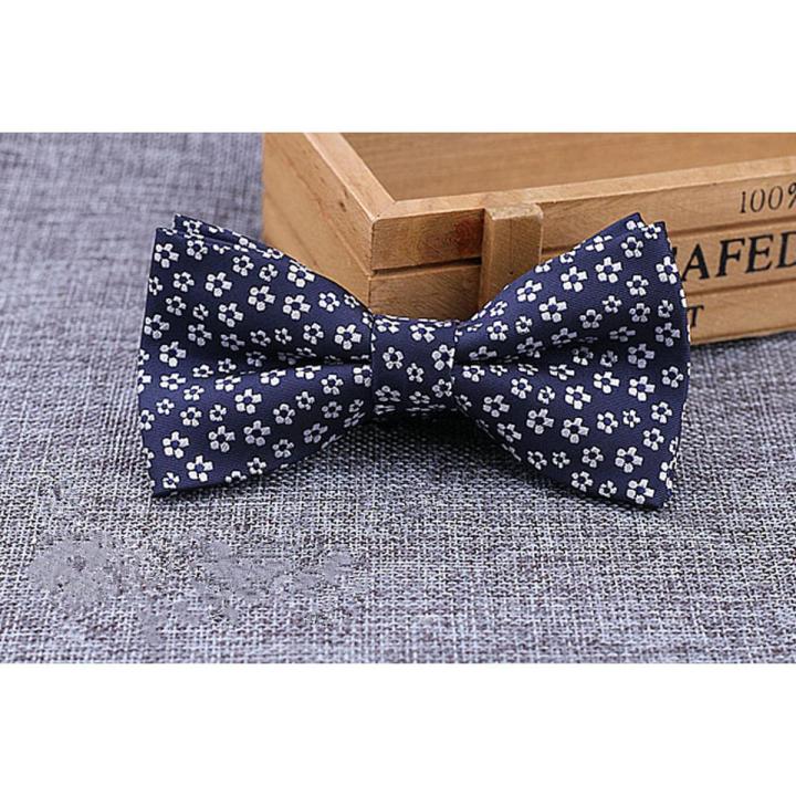 Floral Print Bow Tie for Men for Wedding, Party