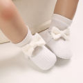 Spring and Autumn Style 0-1 Year Old Walking Soft Sole Knitted Baby Versatile Princess Shoes. 