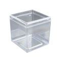 Transparent Display Box Acrylic Boxes With Cover Jewelry Organizer Gift Packing Case Food Candy Storage Container.