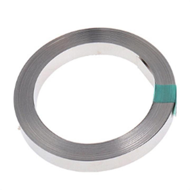 1 Roll 10 Meter Connecting Plate Steel Tape for Battery and Spot Welding, 15X0.15mm(WxT)