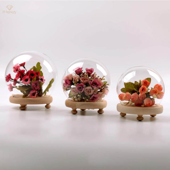 Glass%20Display%20Micro%20Landscape%20DIY%20Decorative%20Clear%20Dome%20for%20Photos%20Medals%20Decoration%20Home%2010cm%20-%20Image%209