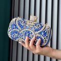 Mini Silver Bag Women's Tendance 2023 Luxury Handbag Crystal Wedding Clutch Bags for Bride Diamond Mobile Phones Shoulder Purse.