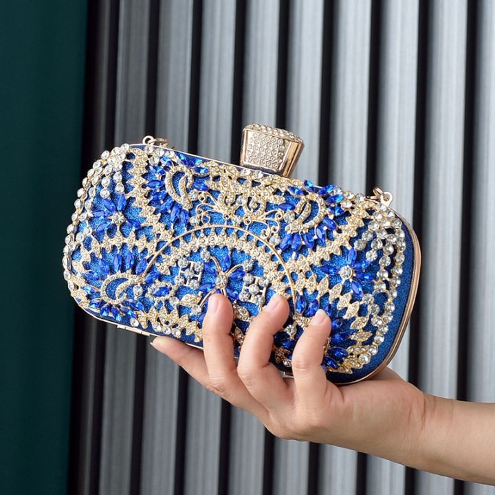 Mini%20Silver%20Bag%20Women's%20Tendance%202023%20Luxury%20Handbag%20Crystal%20Wedding%20Clutch%20Bags%20for%20Bride%20Diamond%20Mobile%20Phones%20Shoulder%20Purse%20-%20Image%207