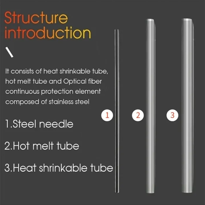 100pcs%20Fiber%20Splice%20Sleeves%EF%BC%8845mm%2060mm%20%EF%BC%89Fusion%20Fiber%20Optic%20Cable%20Heat%20Shrinks%20Tubing%20304%20Stainless%20Steel%20Protection%20Tubes%20-%20Image%202
