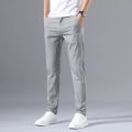 Smart Casual Pants Men Classic Cotton Straight Business Formal Men's Summer Trousers Stretch Pant Clothing Male Pantalon Hombre. 