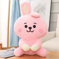 35cm Bt21 Cartoon Cute Kawaii Chimmy Cooky Shooky Koay Mang Sitting Plush Doll Pillow Adult Children's Birthday Gift Toy.