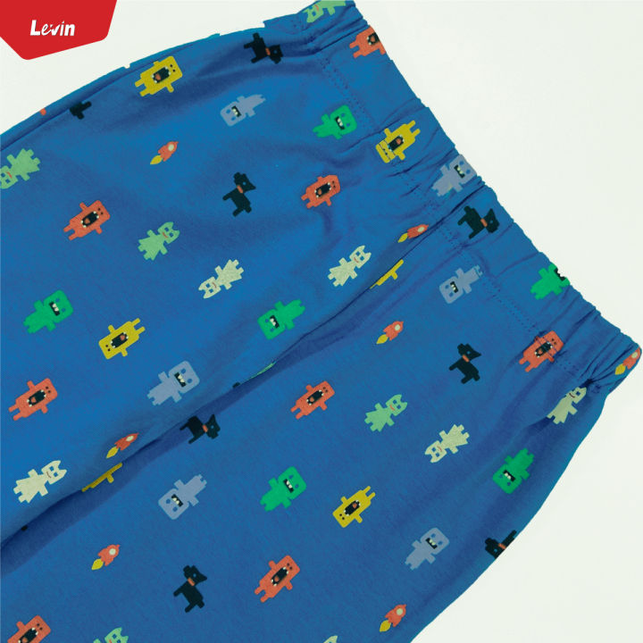 Boys%20Printed%20Elastic%20Waist%20Cotton%20Trouser%20Pant%20For%20Baby%20Boy%20From%20Levin%20-%20Image%204