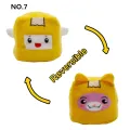 Lankybox Plush Toy Lankybox Foxy Plush Removable Cartoon Robot Soft Toy Plush Children's Gift Turned Into A Doll Girl Bed Pillow. 
