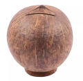 Eco Friendly Handmade Coconut Shell Made Coin Bank Money Saving Bank Coconut She'll Bank. 