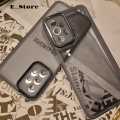 For Samsung Galaxy A23 5G Edge-Reinforced Shockproof Cushion Back Clear Hybrid Transparent Hard Cover Casing - Phone Back Cover.