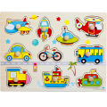 GC Baby Puzzle Educational Toys Wooden Animal Numbers Alphabets 3d Jigsaw Puzzle Toys For Children Gifts.