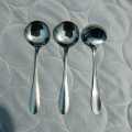 6 Pcs Stainless Steel Sup Spoon Nova Blackberry Stainless Steel Sup Spoon For Children - Sup Spoon 15 Cm Long Sup Spoon. 
