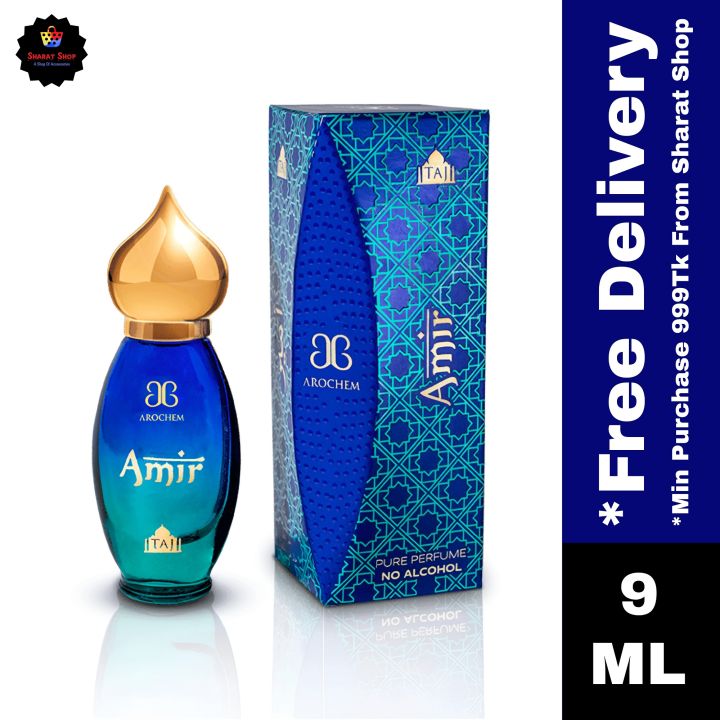 Arochem Amir Attar Taj Series Ator Luxurious Royal Perfume Oil - 9ML (Made In India)