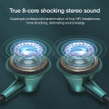 [Better Sound]BlueWow BM10 In Ear Headphones Earphone Headset Wired Earbuds Heavy Bass Noise Cancelling with HD Mic. 