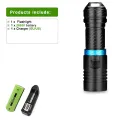 Powerful Diving Led  Usb Xhp90.2 Rechargeable Underwater Lantern 18650 XHP90 IP8 Waterproof Dive Torch Lamp lanterna-Fixed Focus - XML-L2 B - Fixed Focus. 