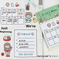30 Sheets Cat Weekly Daily Monthly Planner Check List 3.4 X 5.2 Sticky Notes Notepads Self-stick Memo Pads.