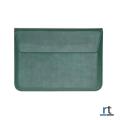 Leather Laptop Soft Sleeve Bag with Laptop Stand Function 13''.