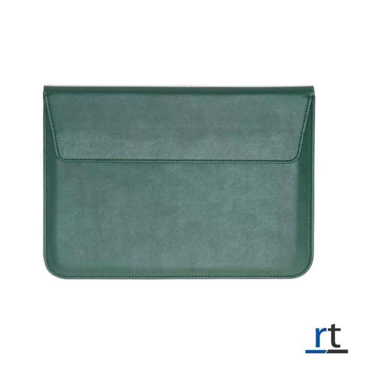 Leather Laptop Soft Sleeve Bag with Laptop Stand Function 13''