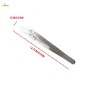 Ceramic Tweezer Handheld Anti-Static Non-Conductive Nipper for Eyebrows Beauty Soldering Tool. 