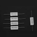 10x Wirewound Ceramic Cement Resistors 100 Ohm 5W Watt 5%.