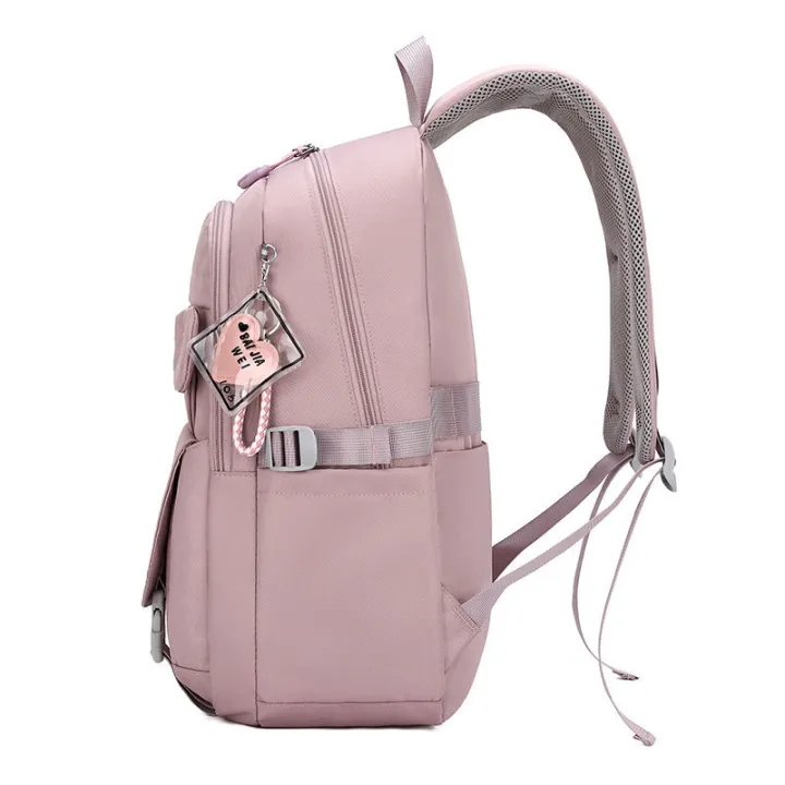 Schoolbag%20Women's%20Backpack%20Junior%20High%20School%20Girl%20Cartoon%20Korean%20High%20School%20and%20College%20Student%20Three%20to%20Grade%20Five,%20Grade%20Six%20Elementary%20School%20Studebt%20Backpack%20-%20Image%206