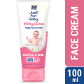 Parachute Just For Baby Milky Glow Face Cream 100ml. 