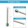 2 Pack 1/2Inch NPT RV Water Heater Anode Rod Magnesium-Anode Rod Anode Rod for with PTFE Tape for Heaters 11553, for RV,. 
